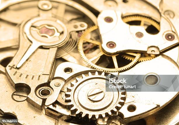 Mechanical Stock Photo - Download Image Now - Backgrounds, Wristwatch, Clockworks