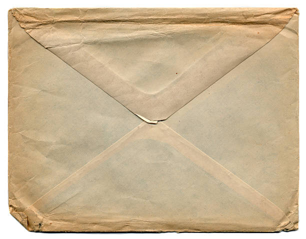 конверт 1920's - old envelope стоковые фото и изображения