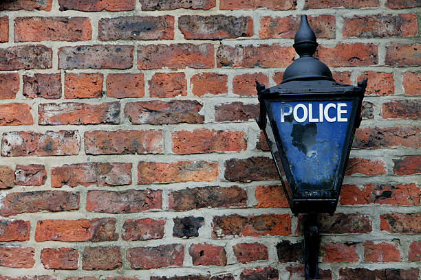 istock police station sign 94366888