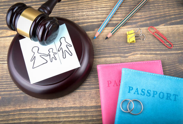 abstract divorce, love and family background