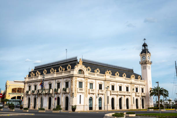 istock Port authority building in Valencia 943676034