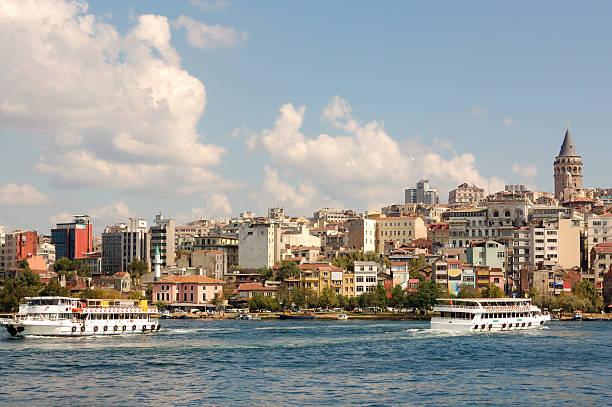 istock Ferryboats and the Bosphorus, Istanbul, Turkey 94368082