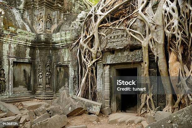 Antica Angkor - Fotografie stock e altre immagini di Albero tropicale - Albero tropicale, Ambientazione esterna, Angkor