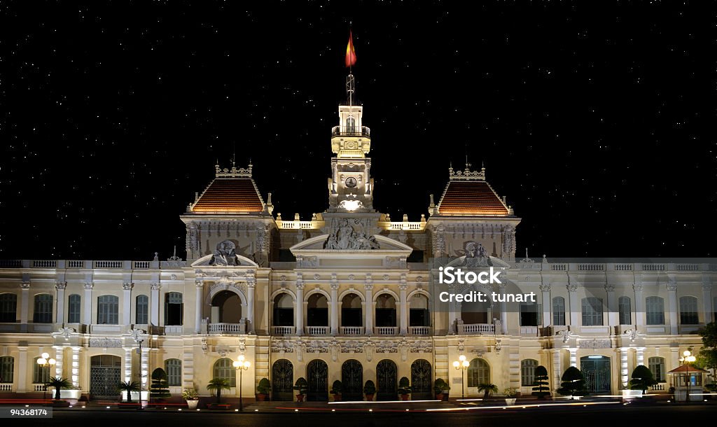 Rathaus von Saigon - Lizenzfrei Architektur Stock-Foto