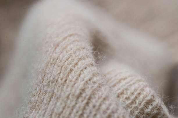 istock Macro image of wool fibers 943684846
