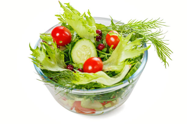 istock Bowl of salad with fresh vegetables 943684886