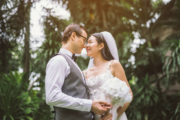 istock Groom and bride together. Wedding 943697884
