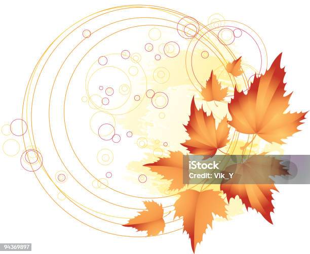Herbstmuster Stock Vektor Art und mehr Bilder von Herbst - Herbst, Jahreszeit, Abstrakt