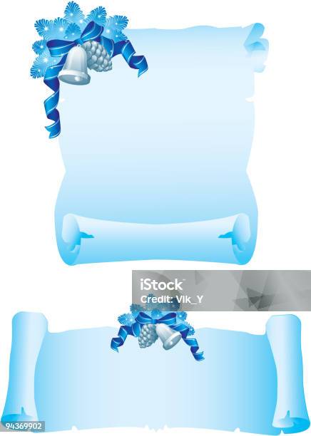 Winter Scroll Picture Example Winter Scroll Stock Illustration - Download Image Now - Antiquities ...