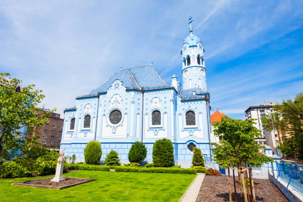 istock Blue Church in Bratislava 943703168