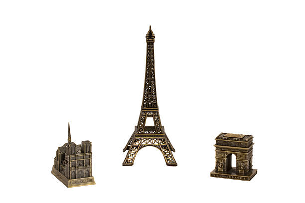 Bronze copies of Paris sights