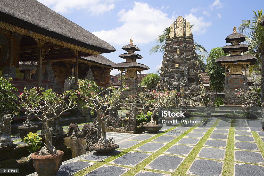 Interior templo hindú - Foto de stock de Aire libre libre de derechos