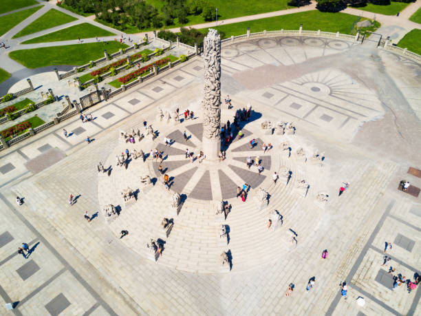 istock Vigeland sculpture park, Oslo 943716114