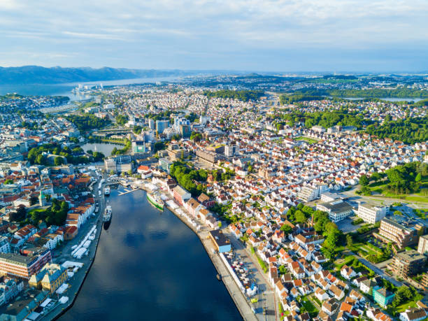 vagen en stavanger, noruega - famous place nordic countries nature outdoors fotografías e imágenes de stock