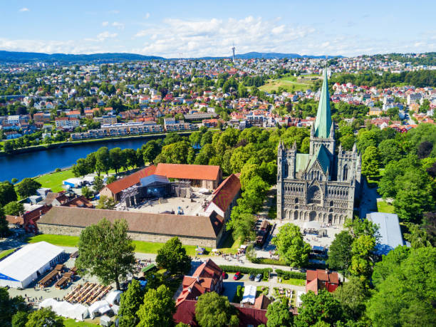 istock Nidaros Cathedral in Trondheim 943718302