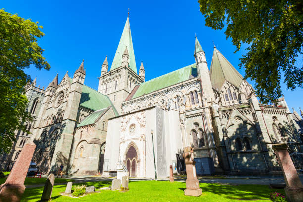 istock Nidaros Cathedral in Trondheim 943718344