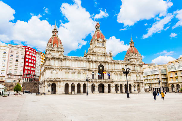 istock City Hall, Plaza de Maria Pita, A Coruna 943736064