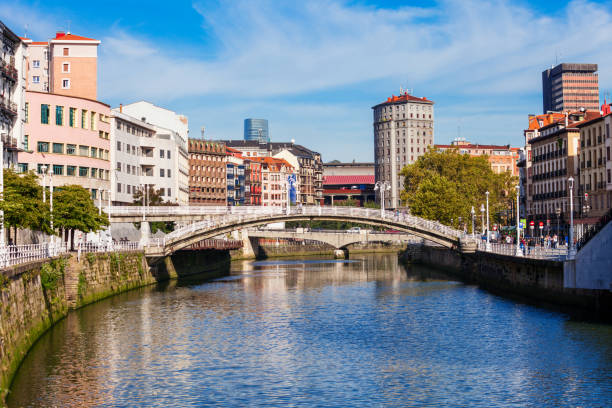 istock Nervion River embankment in Bilbao 943739812