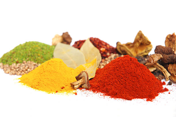 istock Piles of spices 94375139