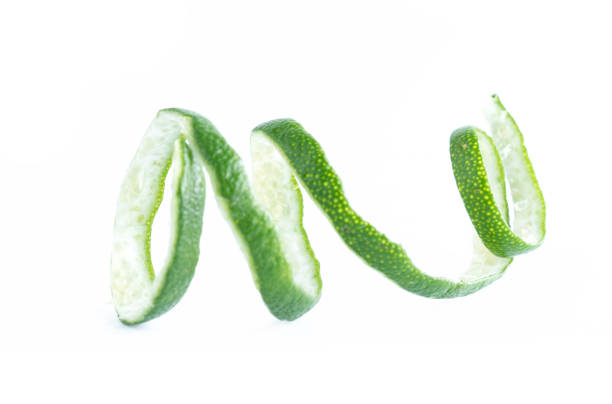 istock green lemon twist on white background 943751410