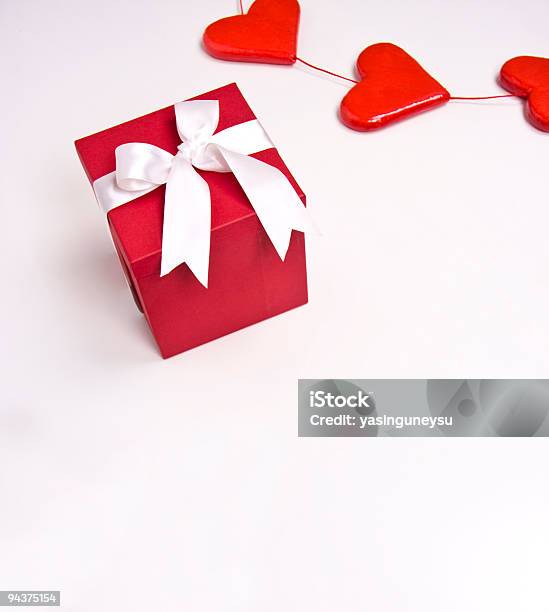 Caja De Regalo De La Serie Foto de stock y más banco de imágenes de Amor - Sentimiento - Amor - Sentimiento, Aniversario, Anudar