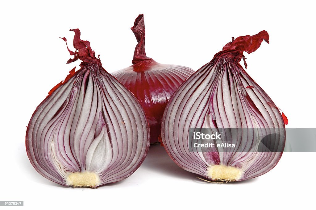 Cipolla rossa spagnola - Foto stock royalty-free di Alimentazione sana