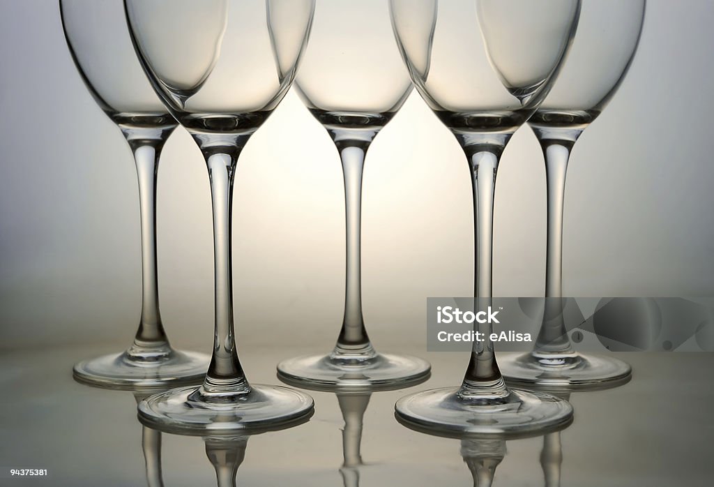 Puste do wina - Zbiór zdjęć royalty-free (Alkohol - napój)