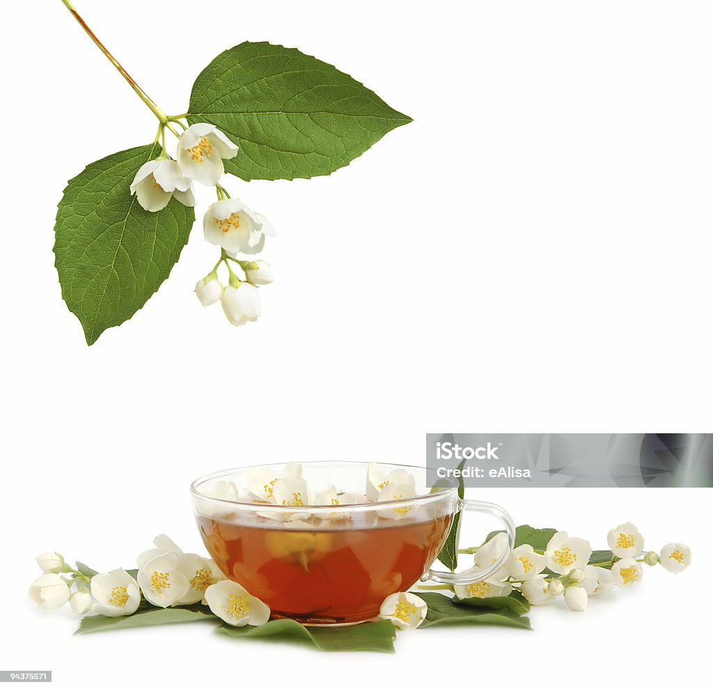 Jasmine tea  Antioxidant Stock Photo