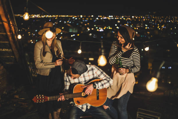 istock The roof burns up the party 943768592