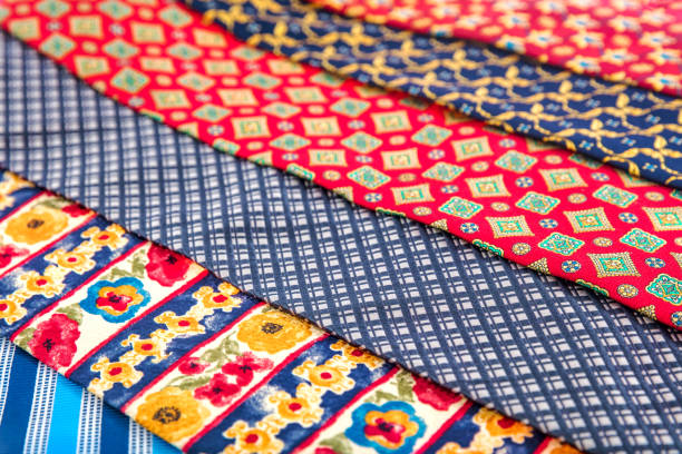 istock Colorful tie collection in the men's shop 943779708