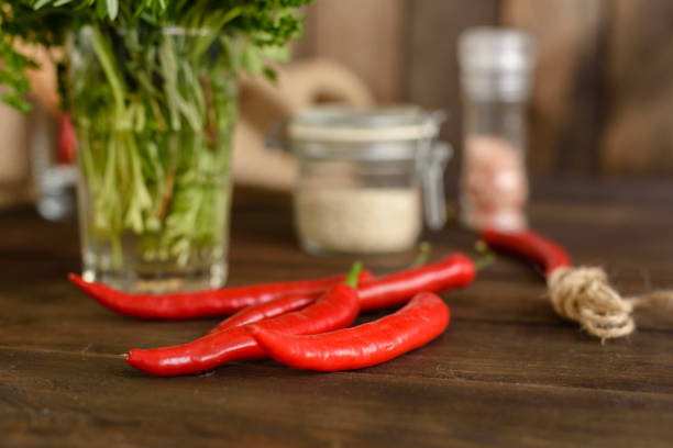 istock Various spices on wooden spoons. Food ingredients 943786326