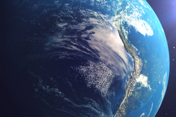 istock 3D Rendering World Globe from Space in a Star Field Showing Night Sky With Stars and Nebula. View of Earth From Space. Elements of this image furnished by NASA. 943787120