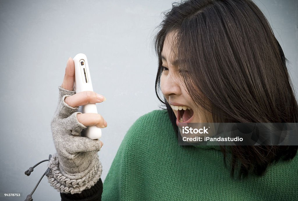 girl using a cell phone  Adult Stock Photo