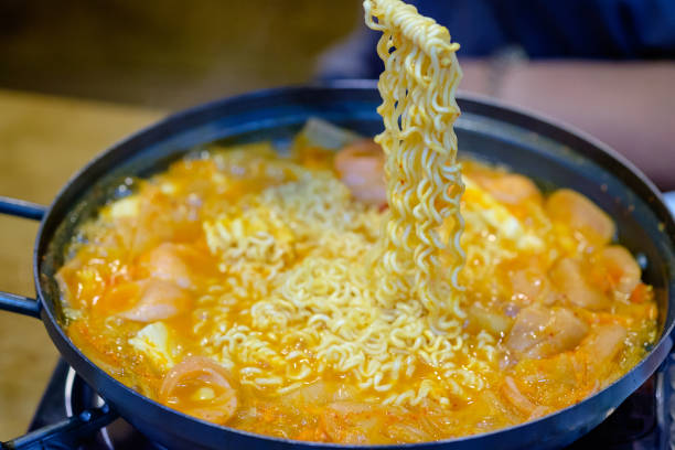 istock Korean instant noodles,ramyeon 943792556