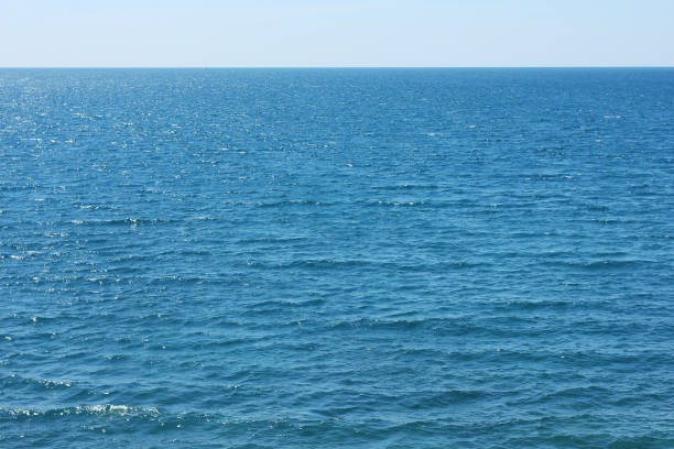 istock Blue calm Mediterranean Sea. Texture for background. 943808260