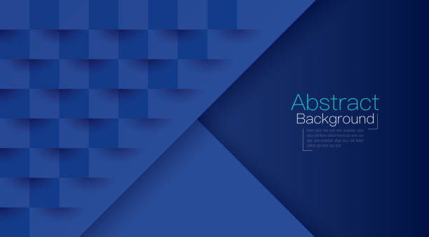 синий абстрактный фоновый вектор. - blue backgrounds paper textured stock illustrations