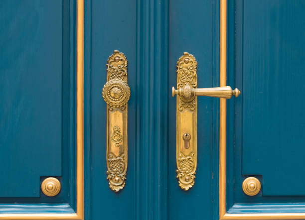 istock antique ornate gold door handle 943821914