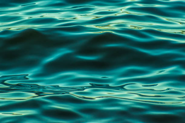 istock Blurred texture of soft water with sunshine 943827348