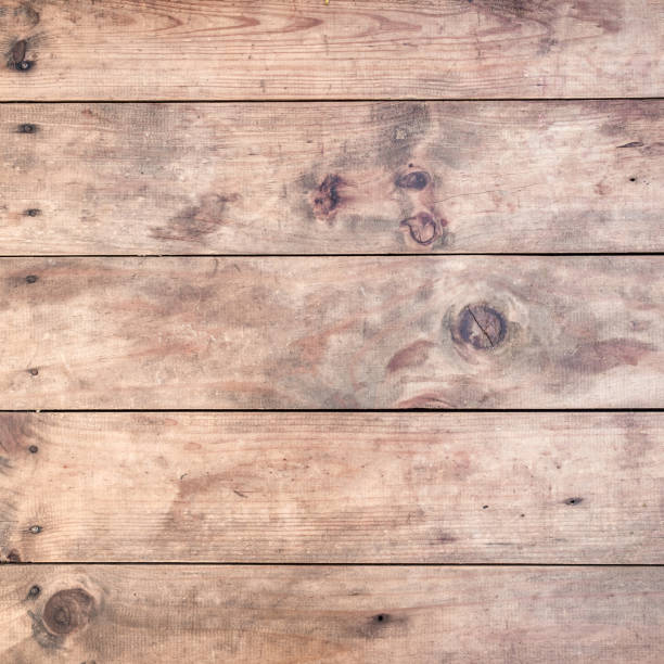 istock Vintage Wood texture background surface with old natural wooden pattern.  Rustic timber  planks  top view
