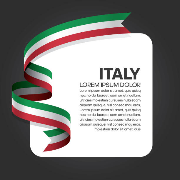 Italy flag background Italy, flag, countrry, culture, background italie stock illustrations