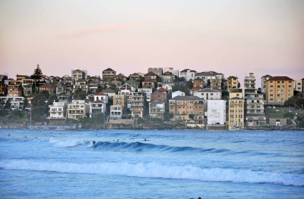 istock Coastal buildings at Bondi Beach. 943845074