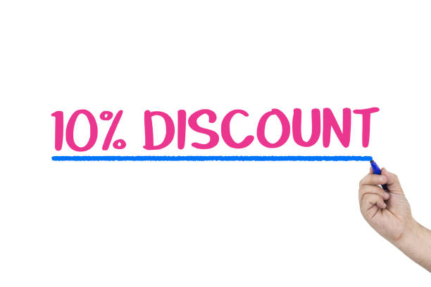 istock Ten percent, 10 discount concept 943848420