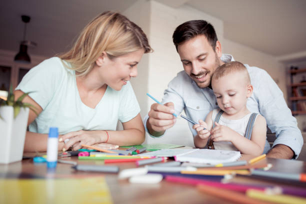 istock Family at home 943851956