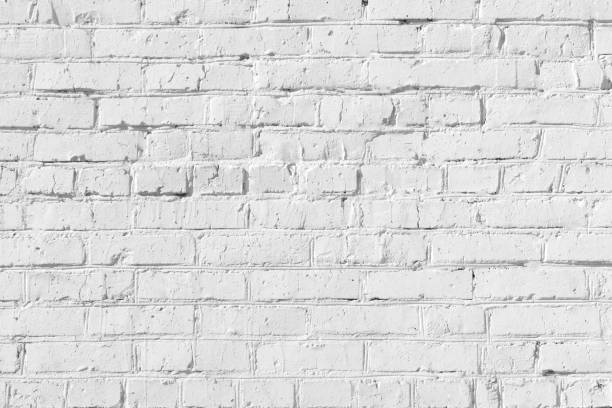 istock Empty background. The texture of uneven brickwork. Rows of bricks. 943869476