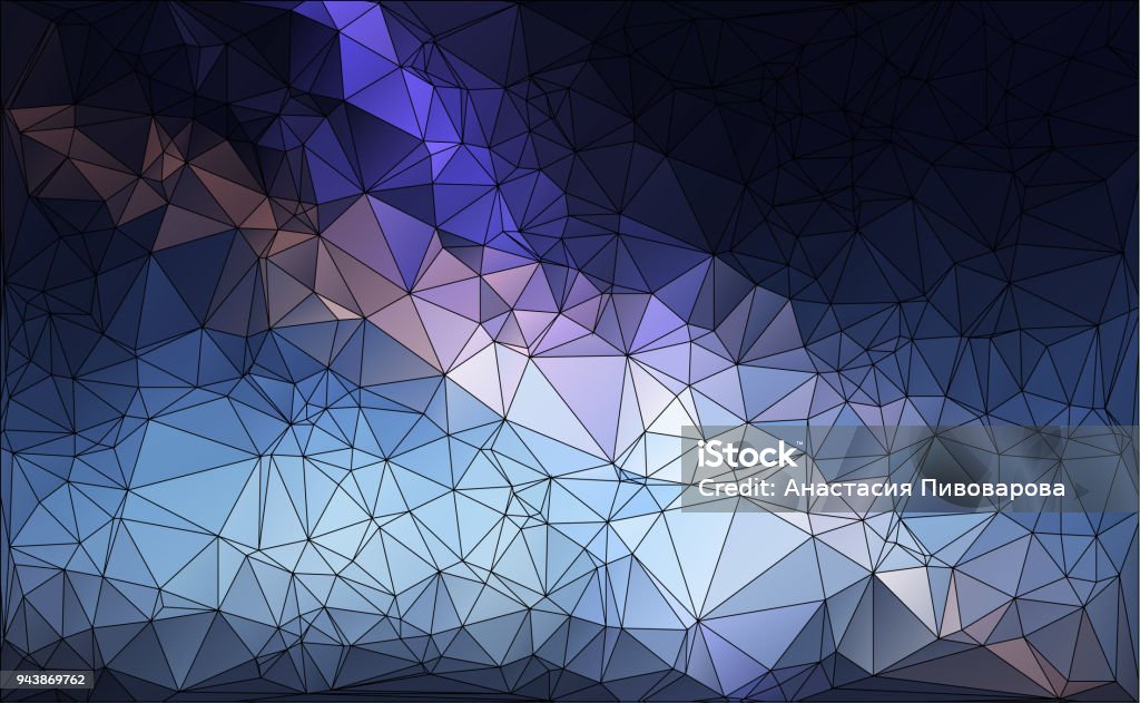 Polygon Matrix Background Polygon Background Stock Illustration - Download Image Now - Abstract ...