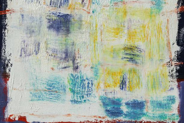 istock Abstract painted  yellow and green art backgrounds. 943874136