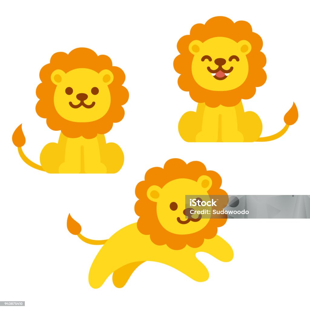Cute Cartoon Lion Set Stock Illustration - Download Image Now - Lion - Feline, Cute, Lion Cub - iStock Cute Cartoon Lion Set Stock Illustration - Download Image Now - Lion - Feline, Cute, Lion Cub - iStock