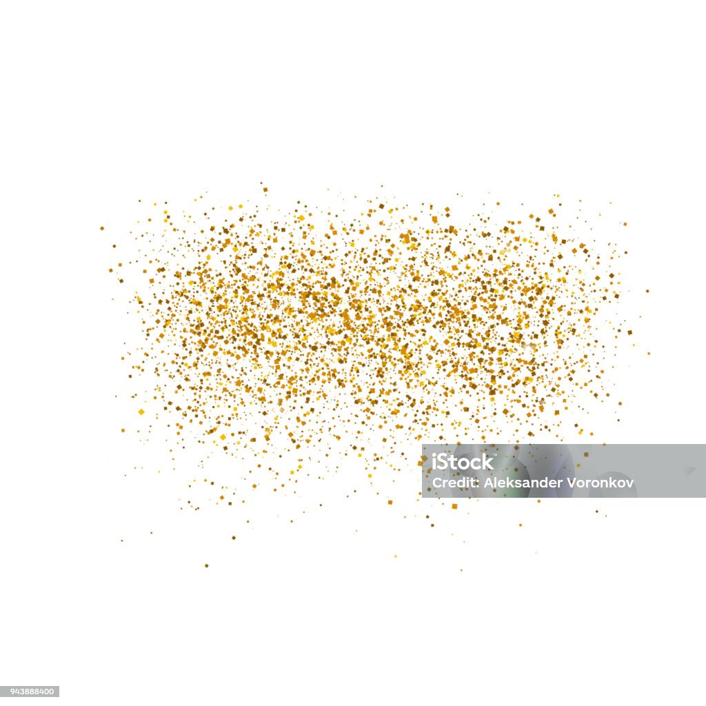 Gold sparkles on white background.  Luxury golden shiny abstract texture. Vector illustration, EPS 10. Gold sparkles on white background.  Luxury golden shiny abstract texture. Glitter stock vector