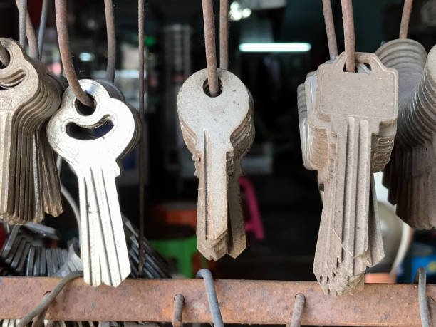 istock old keys not used hang on the bar for duplicate 943903206