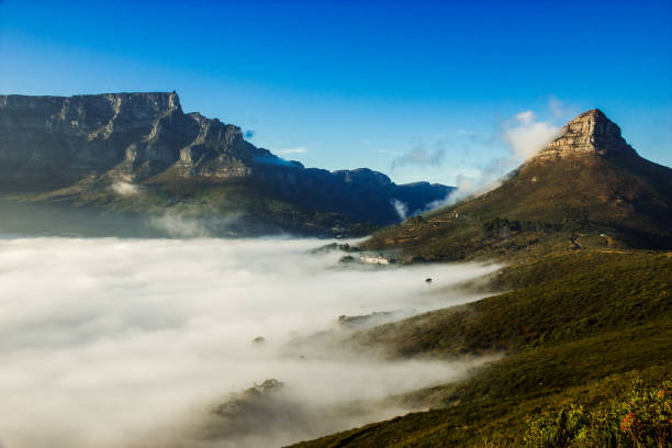 istock Morning fog in the mountains 943911154